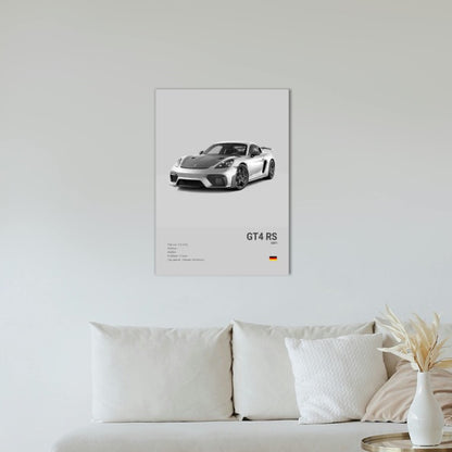 Porsche GT4 RS Concept Poster