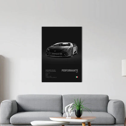 Lamborghini Huracán Performante Concept Poster