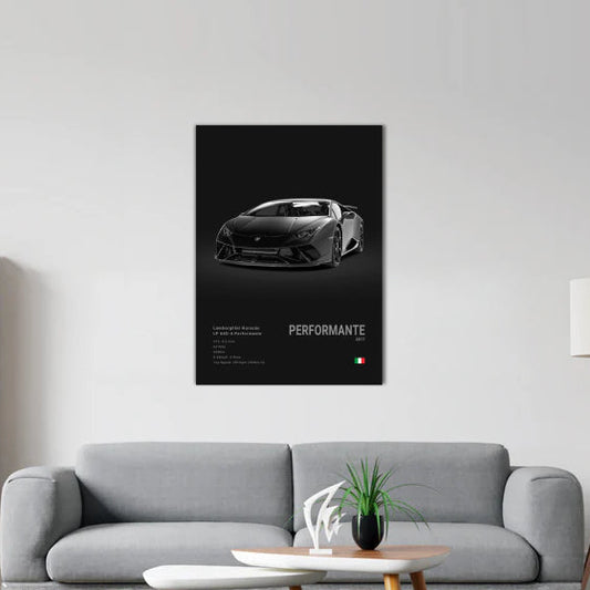 Lamborghini Huracán Performante Concept Poster