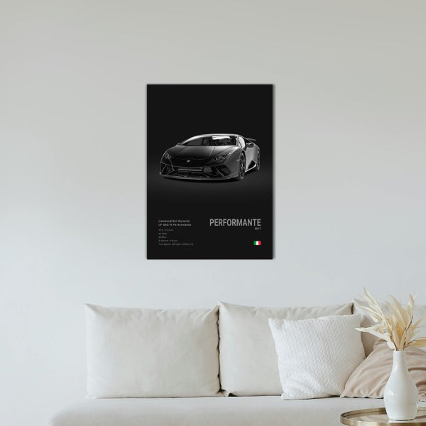 Lamborghini Huracán Performante Concept Poster