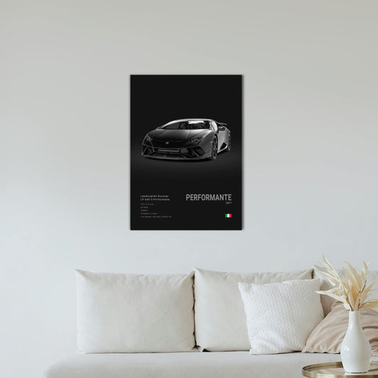Lamborghini Huracán Performante Concept Poster