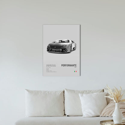 Lamborghini Huracán Performante Concept Poster