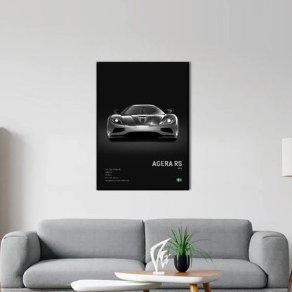 Koenigsegg Agera RS Concept Poster