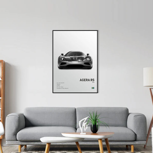 Koenigsegg Agera RS Concept Poster