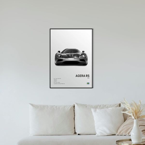 Koenigsegg Agera RS Concept Poster