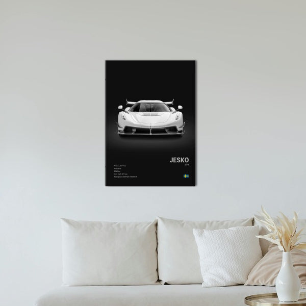 Koenigsegg Jesko Concept Poster