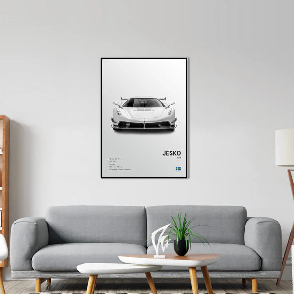 Koenigsegg Jesko Concept Poster