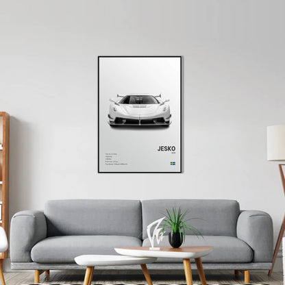 Koenigsegg Jesko Concept Poster