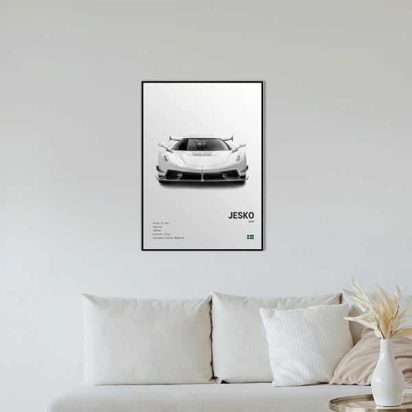Koenigsegg Jesko Concept Poster