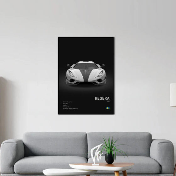 Koenigsegg Regera Concept Poster