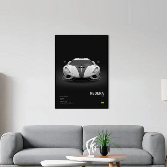 Koenigsegg Regera Concept Poster