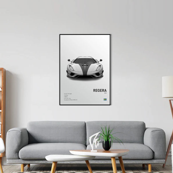 Koenigsegg Regera Concept Poster