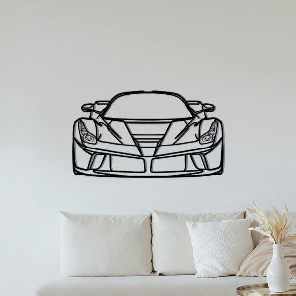 Ferrari LaFerrari Concept Silhouette Metal