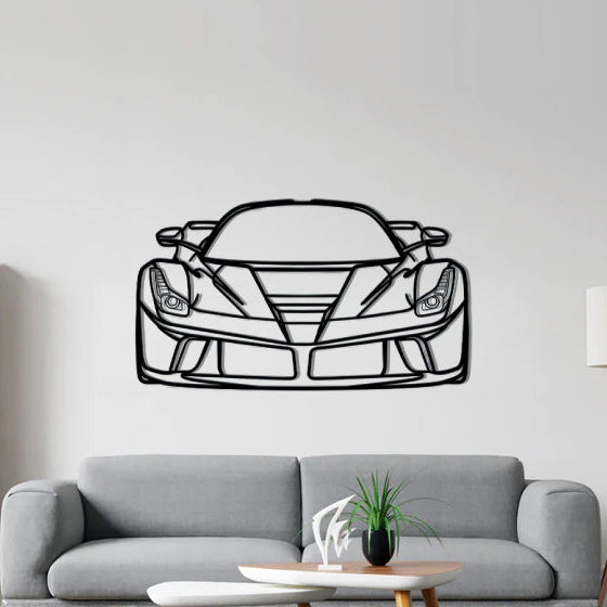 Ferrari LaFerrari Concept Silhouette Metal