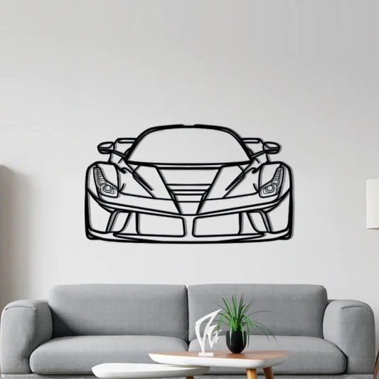 Ferrari LaFerrari Concept Silhouette Metal
