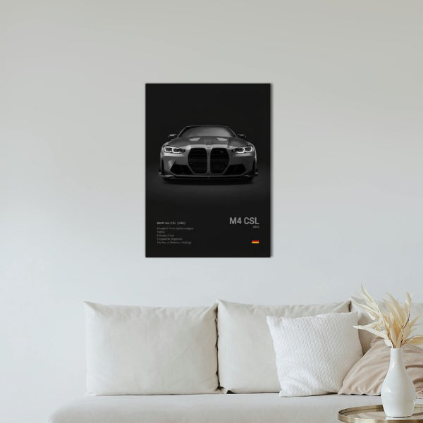 BMW G82 M4 CSL Concept Poster