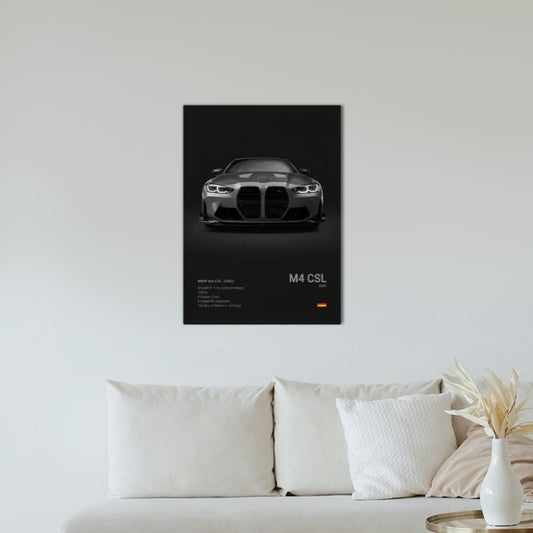 BMW G82 M4 CSL Concept Poster