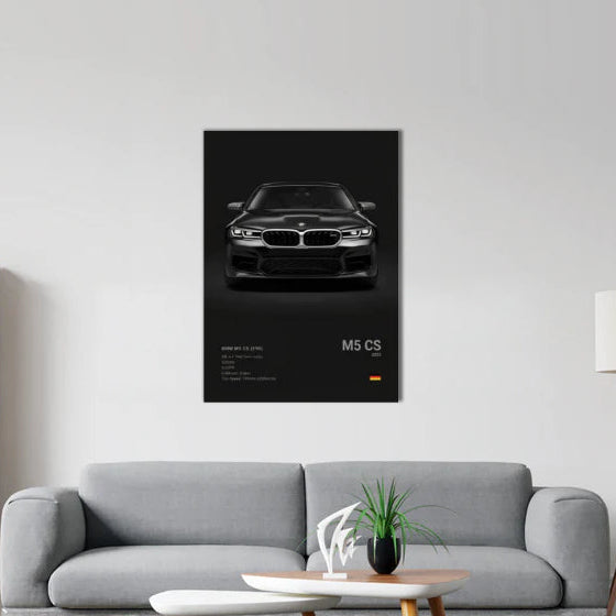 BMW F90 M5 CS Concept Poster
