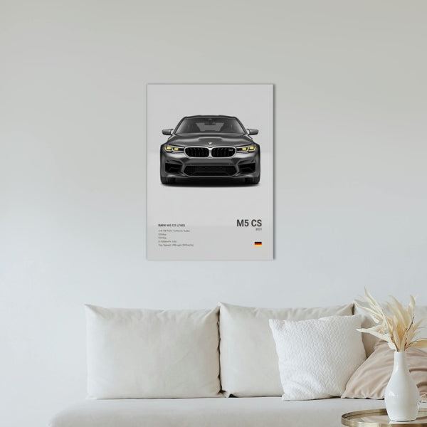 BMW F90 M5 CS Concept Poster