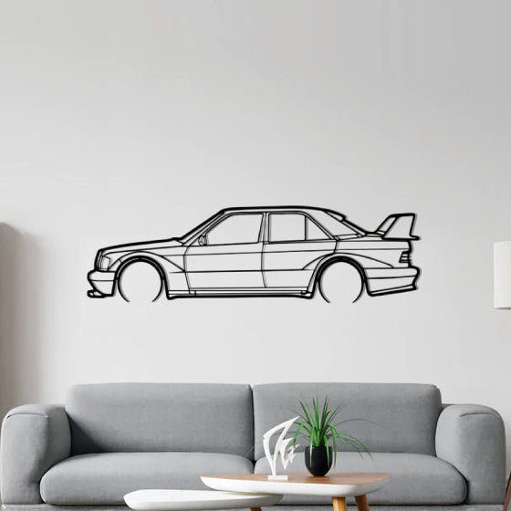 Mercedes-Benz 190E Evo II Classic Silhouette Sticker