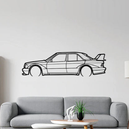 Mercedes-Benz 190E Evo II Classic Silhouette Sticker