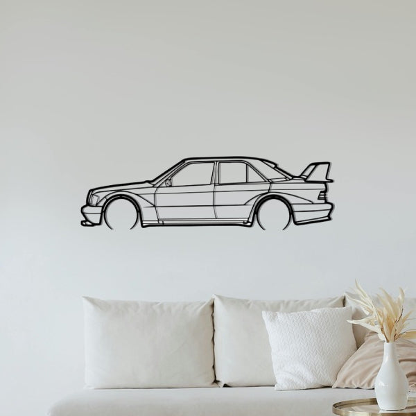 Mercedes-Benz 190E Evo II Classic Silhouette Sticker