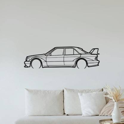Mercedes-Benz 190E Evo II Classic Silhouette Sticker