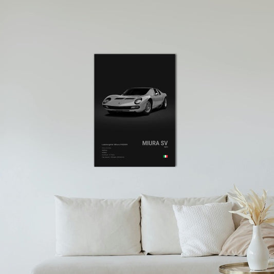 Lamborghini Miura SV Concept Poster