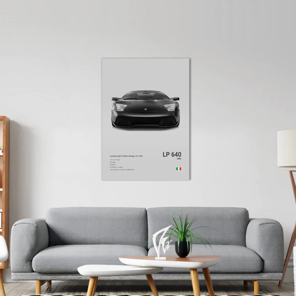 Lamborghini Murcielago LP640 Concept Poster