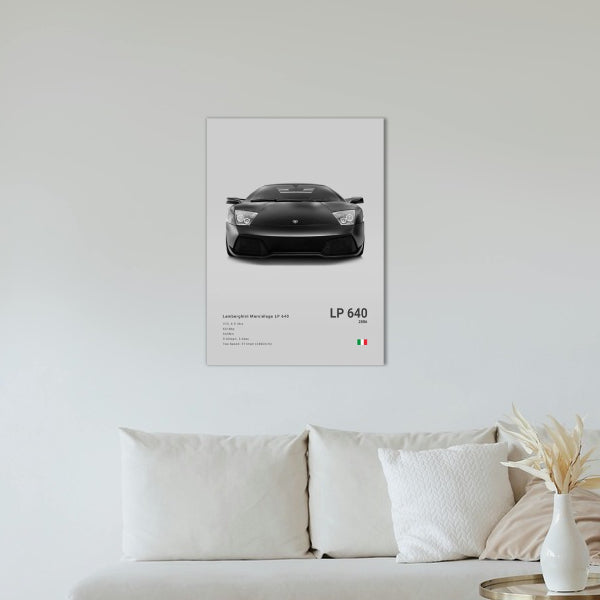 Lamborghini Murcielago LP640 Concept Poster