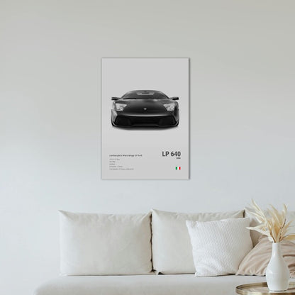 Lamborghini Murcielago LP640 Concept Poster