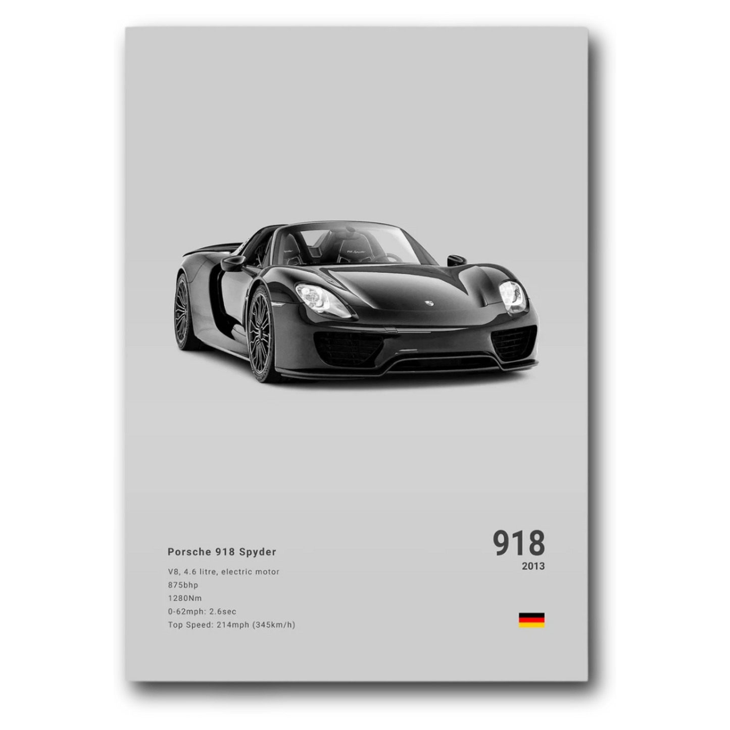 Porsche 918 Concept Poster