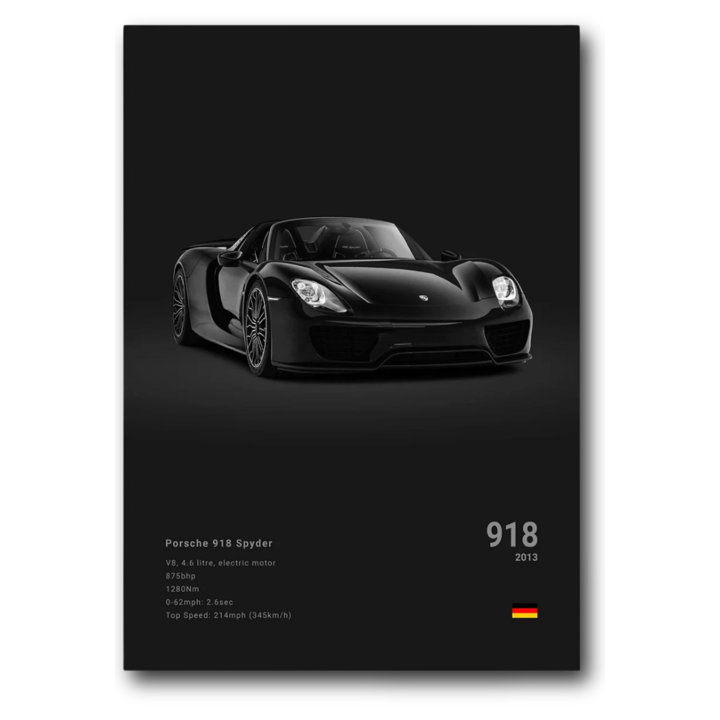 Porsche 918 Concept Poster