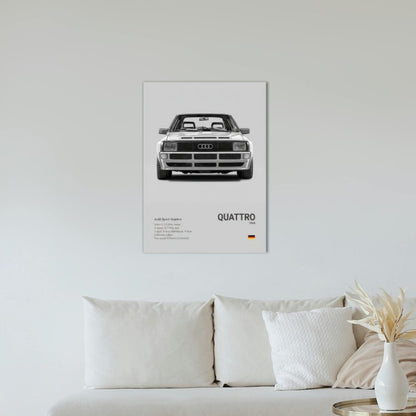 Audi Quattro Concept Poster