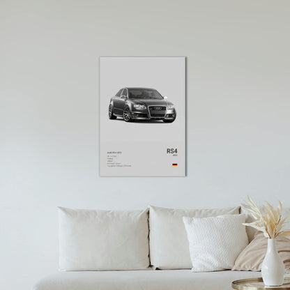 Audi RS4 Concept Poster
