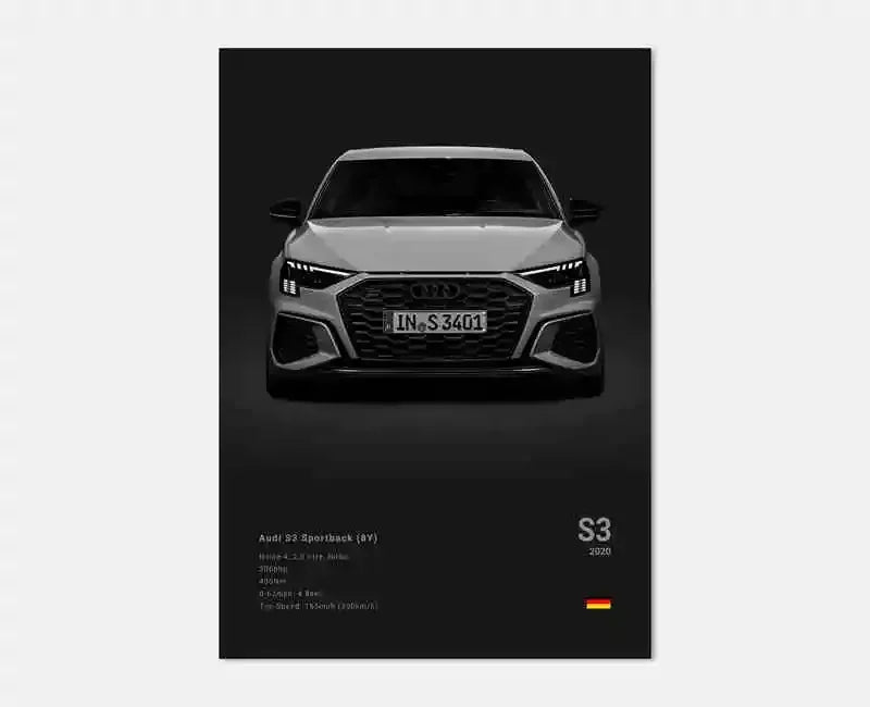 Audi S3 Concept Poster