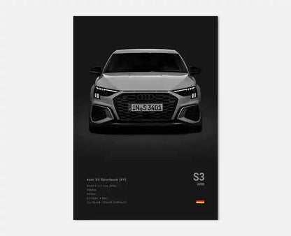 Audi S3 Concept Poster