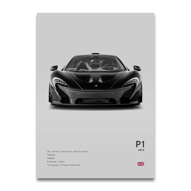 McLaren P1 Concept Poster