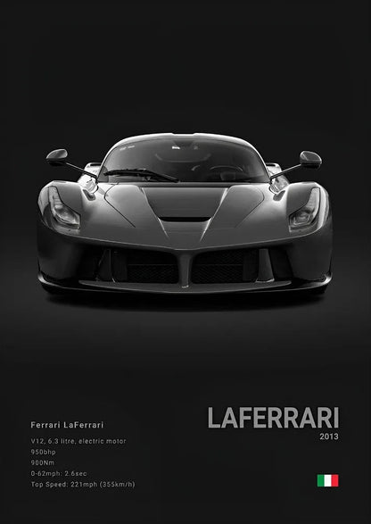 Ferrari LaFerrari Concept Poster