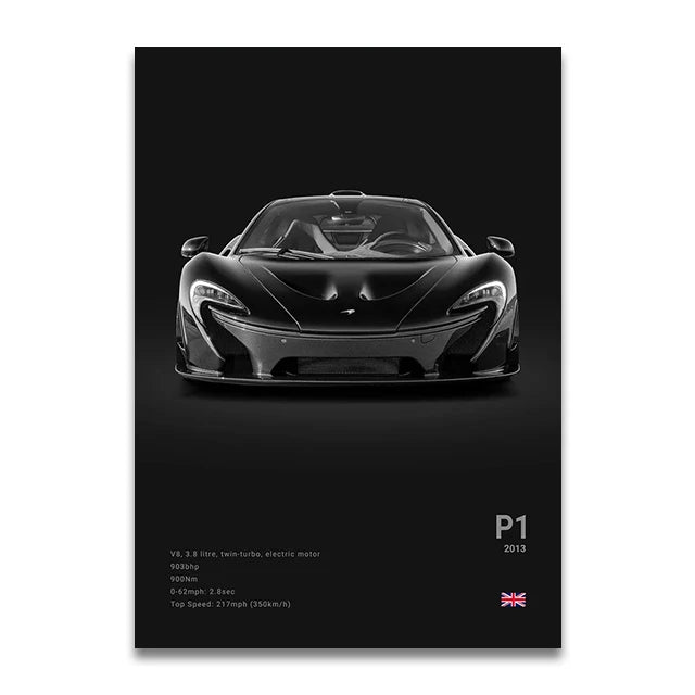 McLaren P1 Concept Poster