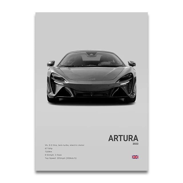 McLaren Artura Concept Poster