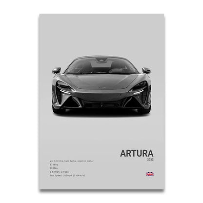 McLaren Artura Concept Poster