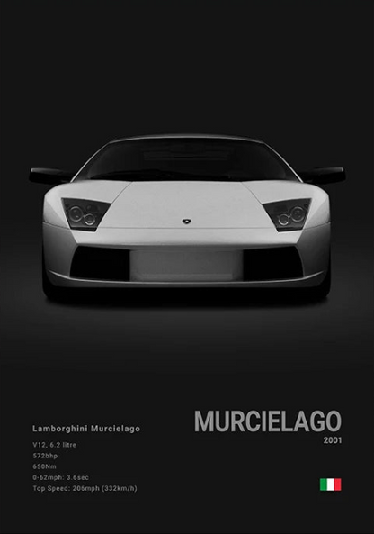 Lamborghini Murcielago Concept Poster