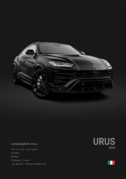 Lamborghini Urus Concept Poster