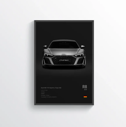 Audi R8 (2019) Concept Poster