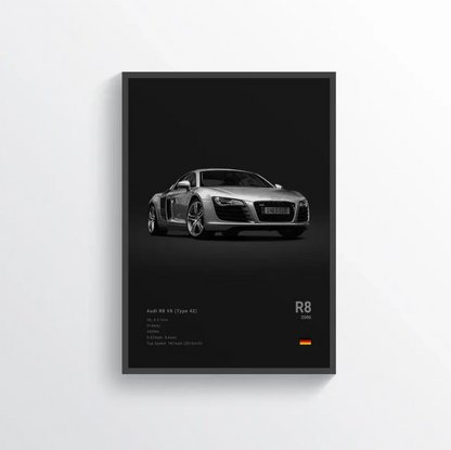 Audi R8 (2006) Concept Poster