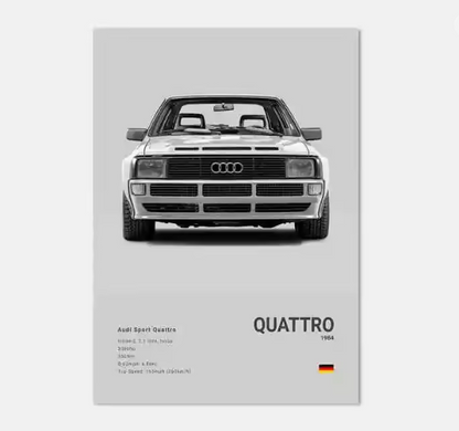 Audi Quattro Concept Poster