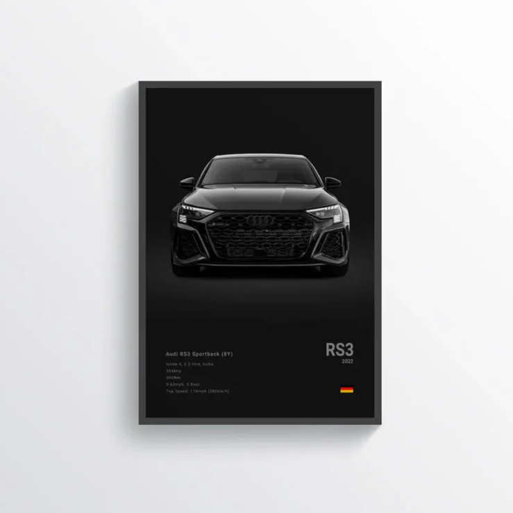 Audi RS3 Concept Poster