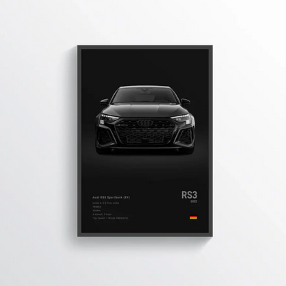 Audi RS3 Concept Poster