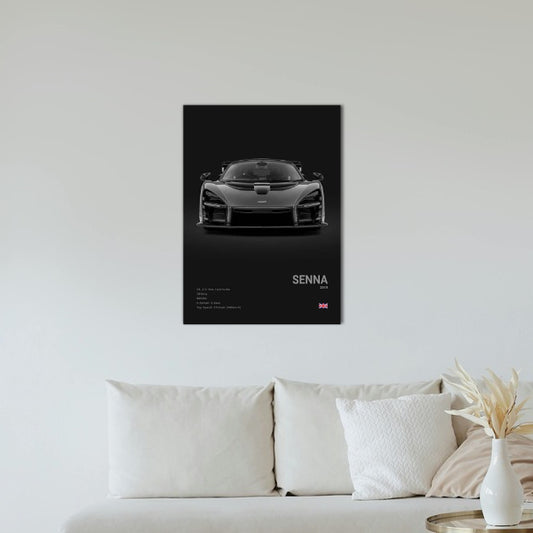 McLaren Senna Concept Poster